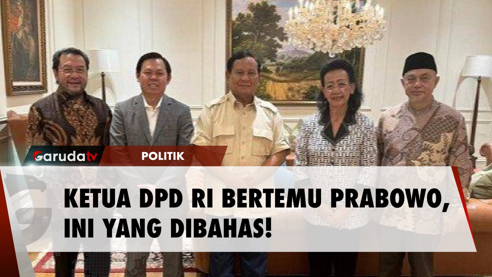 Diskusi Strategis: Ketua DPD RI Temui Prabowo, Ini Topiknya!