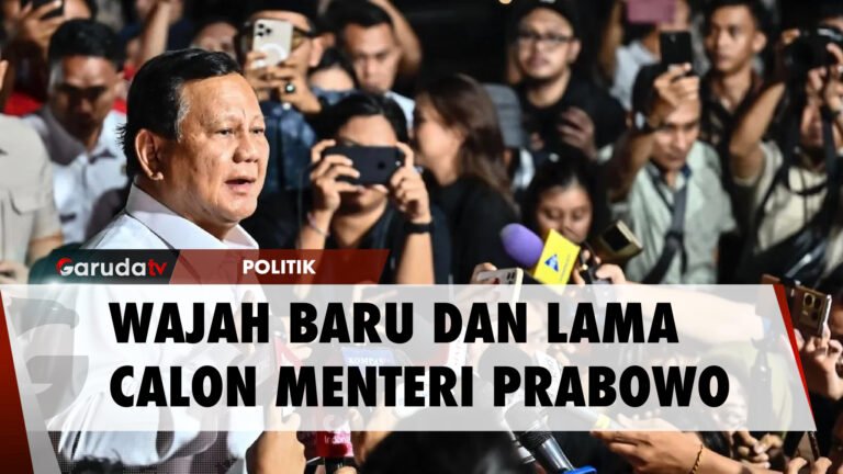 Ini Wajah yang Akan Mengisi Kursi Menteri Pemerintahan Prabowo-Gibran