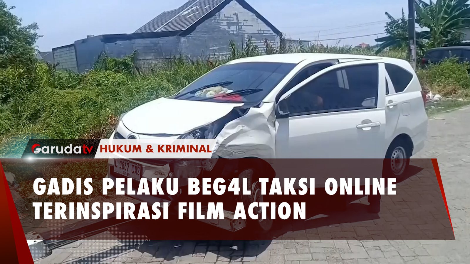 Sudah Direncakan, Gadis Beg4l Taksi Online Terinspirasi Film Action