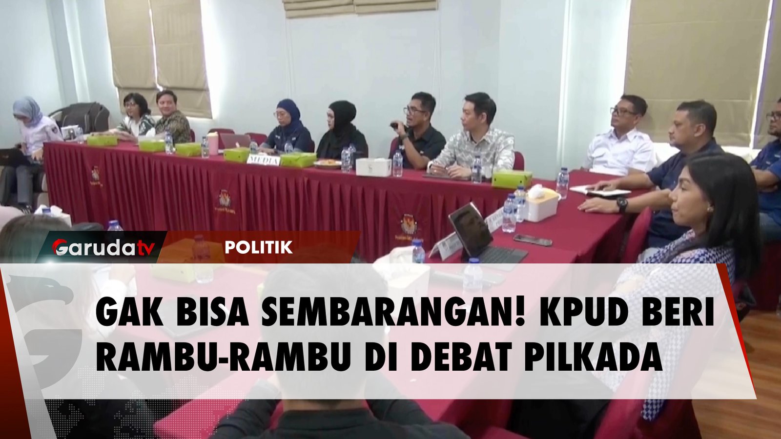 Rambu-Rambu Debat Pilkada Diberikan KPUD, Apa Saja Aturannya?