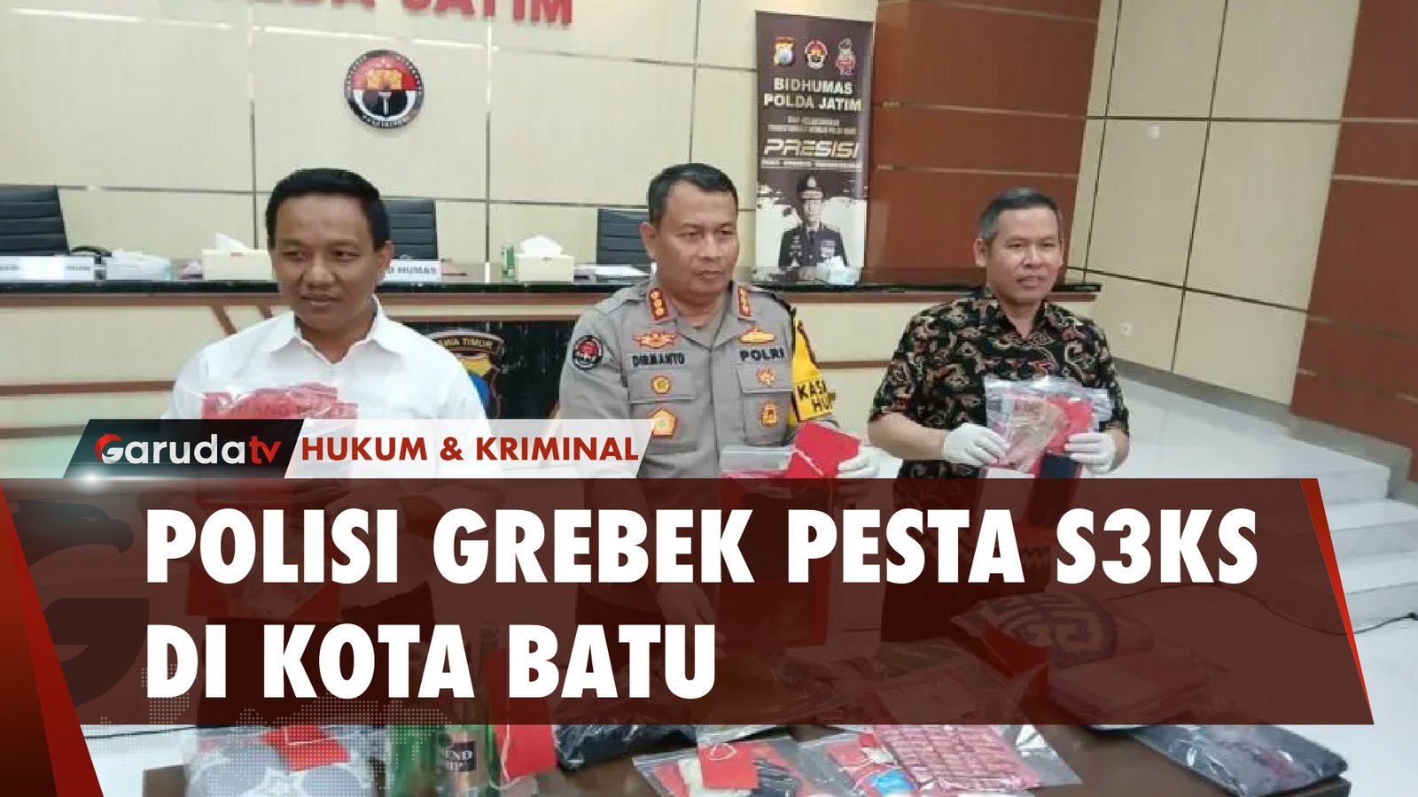 Pesta S*ks Tukar Pasangan Digerebek Polisi di Kota Batu!