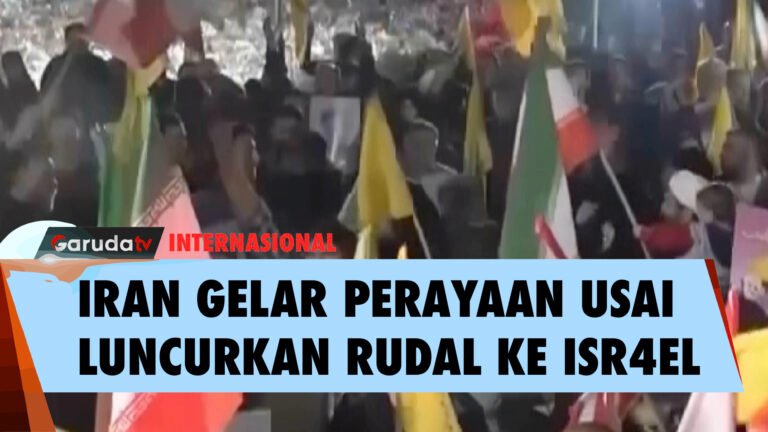 Iran Rayakan Keberhasilan Usai Meluncurkan Rudal ke Israel