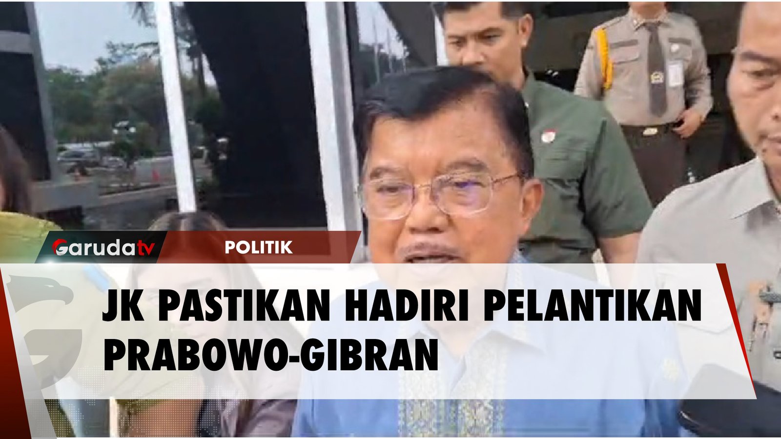 Jusuf Kalla Pastikan Hadiri Pelantikan Prabowo-Gibran Mendatang