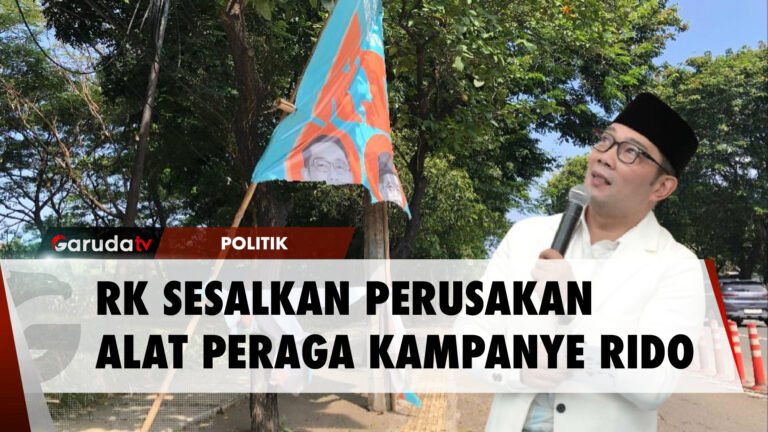 RK Sesalkan Tindakan Perusakan Alat Peraga Kampanye Rido