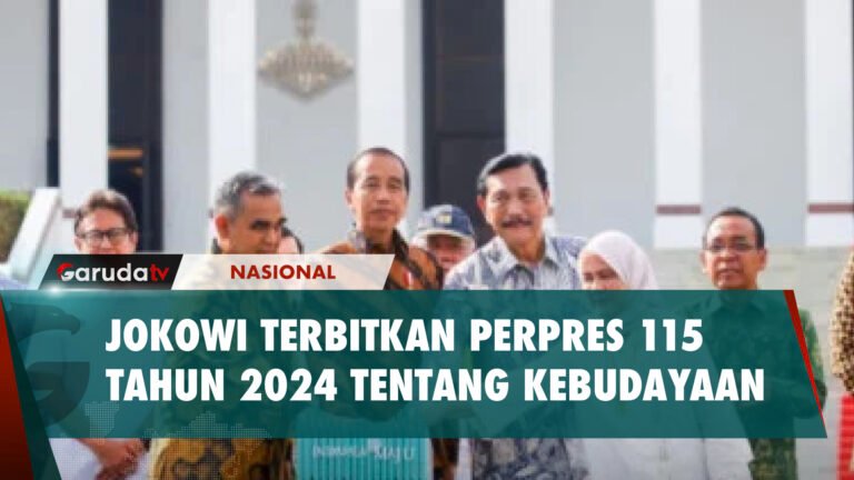 Jokowi Terbitkan Perpres 115 Tahun 2024, Ini Isinya....