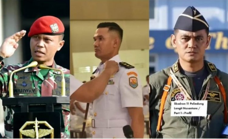 Ini Tiga Ajudan TNI Presiden Prabowo Subianto