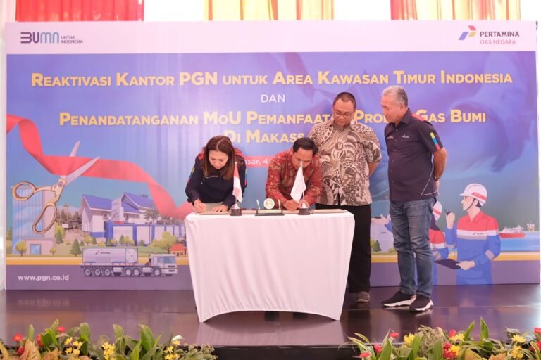 PGN Tingkatkan Pengembangan Gas Bumi di Sulawesi: Teken Dua MoU Strategis