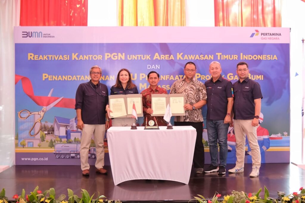 PGN Tingkatkan Pengembangan Gas Bumi di Sulawesi: Teken Dua MoU Strategis