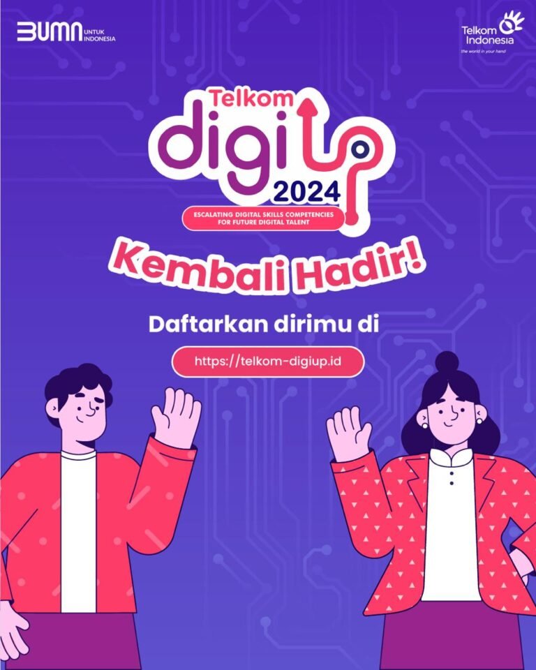 Telkom DigiUp 2024: Dorong Pelajar Indonesia Jadi Talenta Digital Berkualitas Global