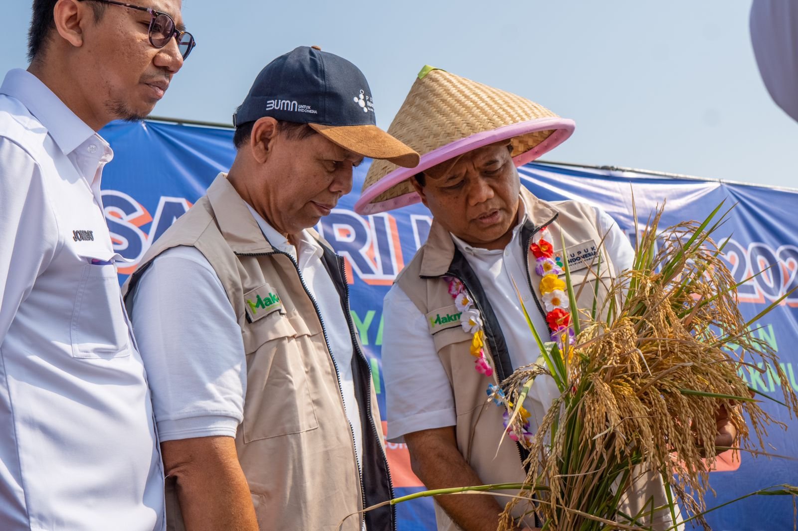 Pupuk Indonesia Optimalkan Produktivitas Pertanian dengan Teknologi Preci-Rice di Program Makmur