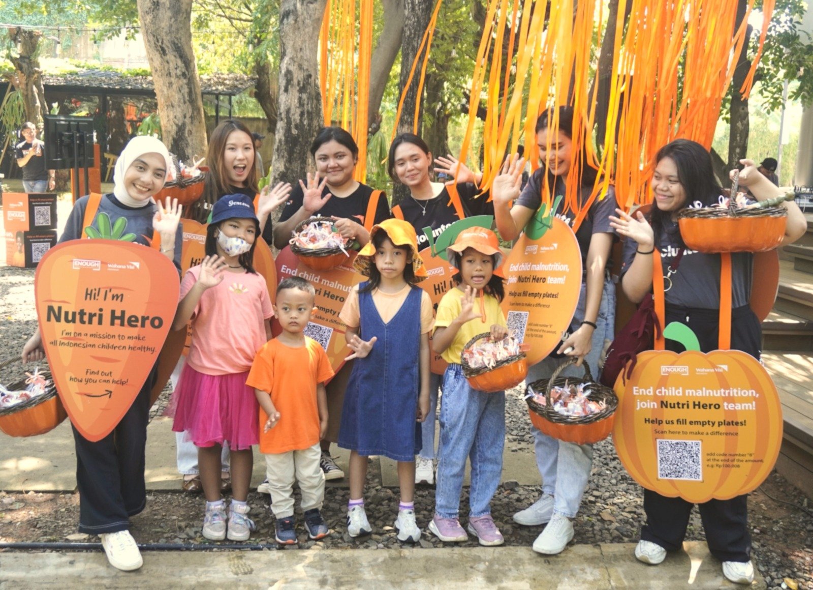 Market in The Forest: Wahana Visi Indonesia Gaungkan Kampanye ENOUGH Demi Anak Indonesia Bebas Stunting