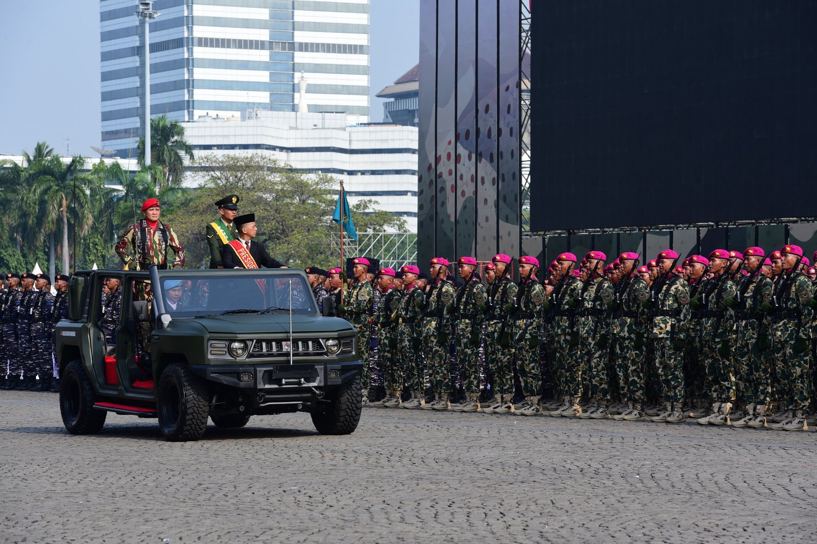 Gladi Kotor TNI Menyongsong HUT ke-79, Korps Marinir Kerahkan Seluruh Kekuatan