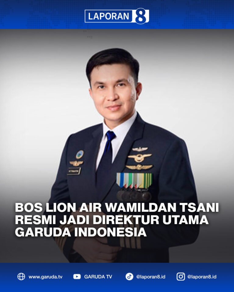 Bos Lion Air Wamildan Tsani jadi Direktur Utama Garuda Indonesia