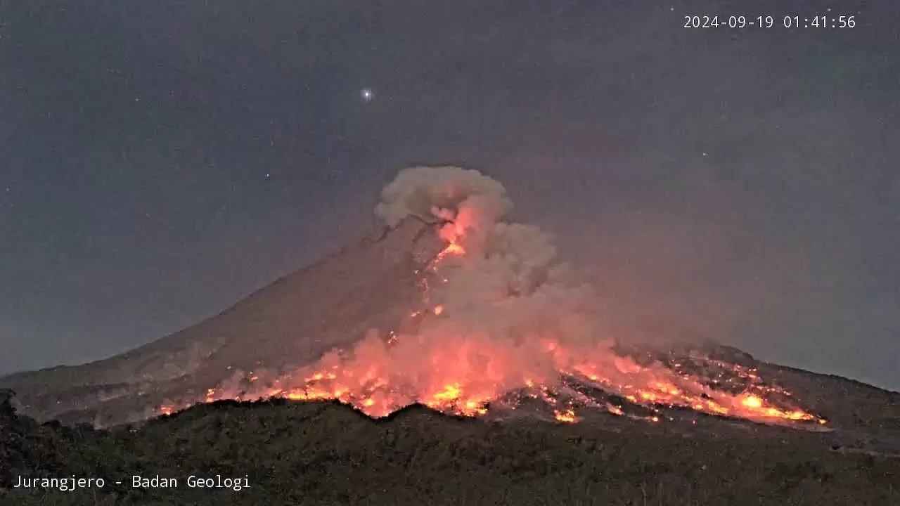 Erupsi Besar Kedua Gunung Merapi