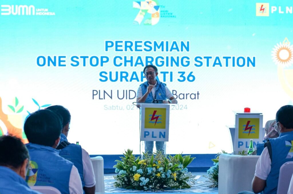 PLN Resmikan One Stop EV Charging Station, Dukung Green Tourism di Kota Bandung