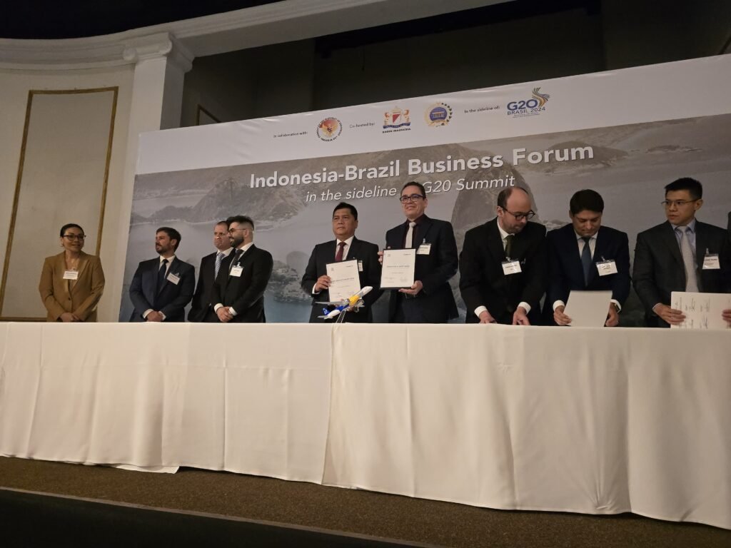 Langkah Strategis Kedirgantaraan: Kolaborasi Embraer dan PTDI Diperkuat di Forum CEO Indonesia-Brasil 2 Langkah Strategis Kedirgantaraan: Kolaborasi Embraer dan PTDI Diperkuat di Forum CEO Indonesia-Brasil