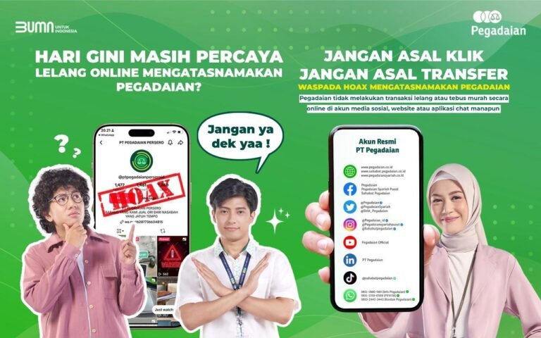 Waspadai Penipuan Lelang Online yang Mengatasnamakan PT Pegadaian