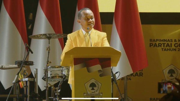 Ketum Golkar Bahlil Lahadalia Bantah Isu Jokowi Bergabung ke Golkar