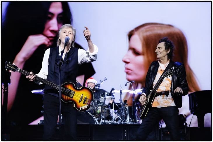 Paul McCartney usai tampil bersama Ronald Wood di konser "Got Back 2024" (Instagram.com @paulmccartney)