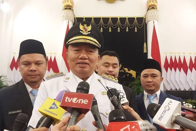 Prabowo Lantik Muhidin Jadi Gubernur Kalsel, Gantikan Sahbirin Noor