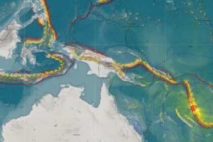 Gempa Berkekuatan 7,4 M Guncang Vanuatu