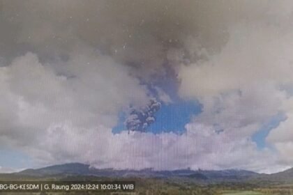 Erupsi Gunung Raung (PPGA Gunung Raung)