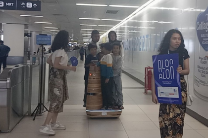 Alat Mobilitas Penumpnag Stasiun MRT (Dok. Kompas)