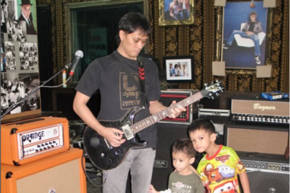 Andra Ramadhan, Gitaris Dewa 19 (Dok. Instagram)