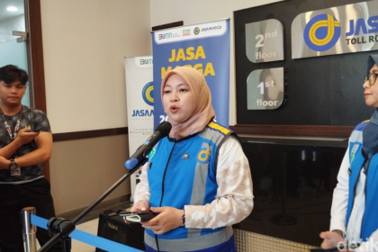 Corporate Communication and Community Development Group Head Jasa Marga, Lisye Octaviana (Dok. Detik)