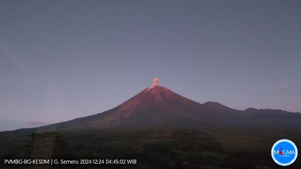 Gunung Semeru Erupsi (Dok. Magma)