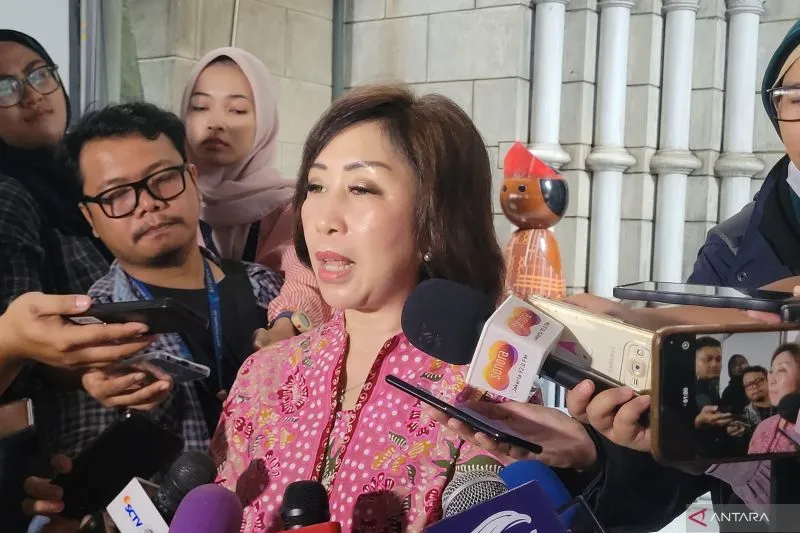 Humas Katedral Jakarta Susyana Suwadie (ANTARA)