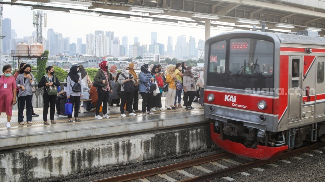 Ilustrasi KRL (Dok. Istimewa)