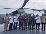 Waka BRIN Tinjau Uji Penembakan Rudal TNI AL di Laut Jawa