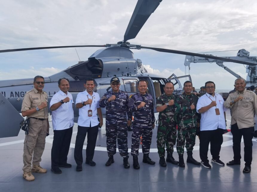 Waka BRIN Tinjau Uji Penembakan Rudal TNI AL di Laut Jawa
