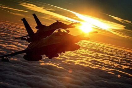 Jet tempur F-16 Angkatan Udara Polandia (AP)