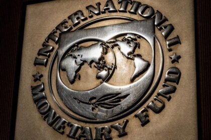 Logo International Monetary Fund (IMF) (AP)
