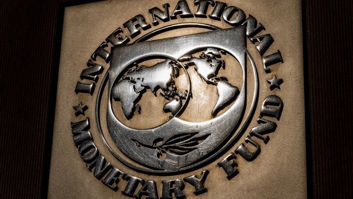 Logo International Monetary Fund (IMF) (AP)