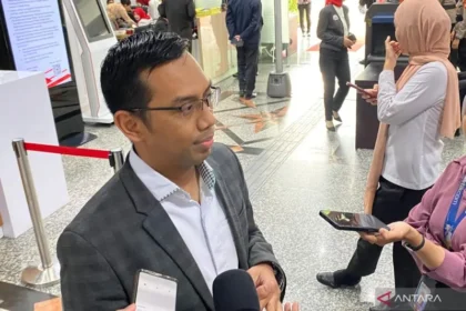 Kepala Biro Humas dan Protokol Mahkamah Konstitusi Pan Mohamad Faiz (ANTARA)