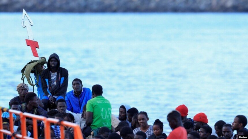 Ilustrasi Migran Ilegal (VOA)