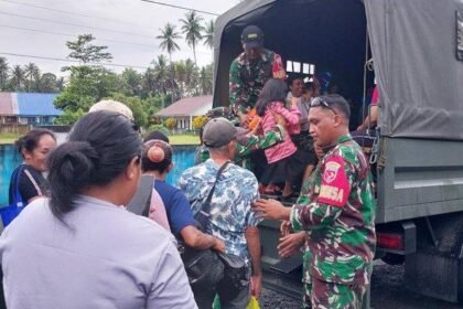 BNPB Prioritaskan Evakuasi Warga Tabaru akibat Erupsi Gunung Ibu