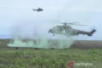 Helikopter Caracal TNI AU (ANTARA)