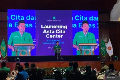 Ketua Umum GP Ansor Addin Jauharudin (ANTARA)