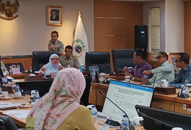Rapat Badan Musyawarah DPRD bersama Pemprov Jakarta (ANTARA)
