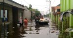 Ilustrasi banjir rob, Pekalongan (Dok. Detik)