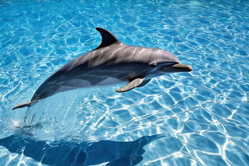 Ilustrasi lumba-lumba (Dok. Istimewa)