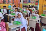 Makan Bergizi Gratis (MBG) di SDN 56 Lamglumpang, Kota Banda Aceh (Dok. Kompas)