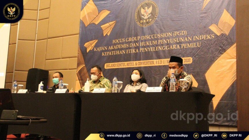 DKPP Bakal Luncurkan Indeks Kepatuhan Etik Tahun 2024