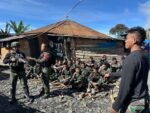 Pakum Satgas Yonif 715/Mtl Laksanakan Luhkum ke Seluruh Pos Satgas (Dok. Istimewa)