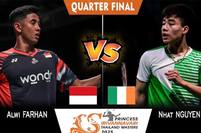 Naturalisasi Irlandia Jegal Alwi Farhan di Thailand Masters 2025, Simak Profil Nhat Nguyen