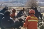 Evakuasi Korban Gempa Tibet (Anadolu)